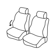 Coprisedili Lampa Set Superior - Beige - compatibile per Citroen Berlingo (04/08>05/18)