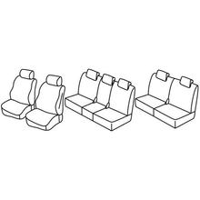 Coprisedili Lampa Set Superior - Nocciola - compatibili per Mazda 5 5p (08/05>10/10)