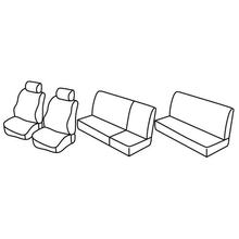Coprisedili Lampa Set Superior - Nocciola - compatibili per Land Rover Defender 5p (01/90>07/10)