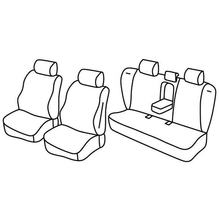 Coprisedili Lampa Set Superior - Nocciola - compatibili per Volvo S60 (09/10>10/18)
