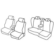 Coprisedili Lampa Set Superior - Nocciola - compatibili per Volkswagen Passat Variant (09/05>12/10)