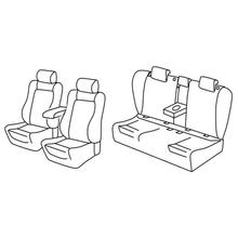 Coprisedili Lampa Set Superior - Nocciola - compatibili per Volkswagen Passat 4 porte (12/14>10/20)