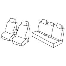 Coprisedili Lampa Set Superior - Nocciola - compatibili per Volkswagen Passat 4p (12/14>10/20)