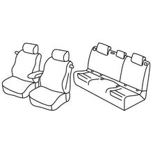 Coprisedili Lampa Set Superior - Nocciola - compatibile per Volkswagen Golf VII 3p (11/12>12/19)