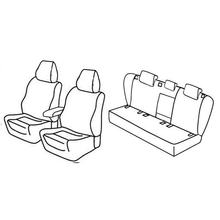 Coprisedili Lampa Set Superior - Nocciola - compatibili per Volkswagen Golf V 5p (11/03>10/08)
