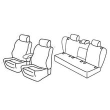 Coprisedili Lampa Set Superior - Nocciola - compatibile per Volkswagen Golf V 5p (11/03>10/08)