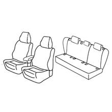 Coprisedili Lampa Set Superior - Nocciola - compatibili per Volkswagen Golf V 5p (11/03>10/08)