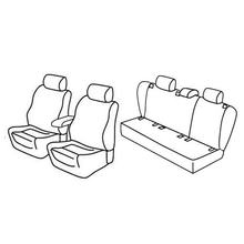 Coprisedili Lampa Set Superior - Nocciola - compatibili per Volkswagen Golf V 5p (11/03>10/08)