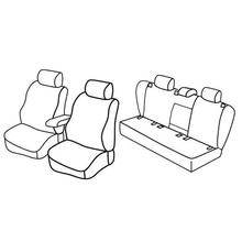Coprisedili Lampa Set Superior - Nocciola - compatibile per Volkswagen Golf V 5p (11/03>10/08)