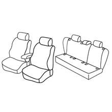 Coprisedili Lampa Set Superior - Nocciola - compatibili per Volkswagen Golf V 5p (11/03>10/08)