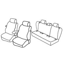 Coprisedili Lampa Set Superior - Nocciola - compatibili per Volkswagen Golf V 3p (11/03>10/08)