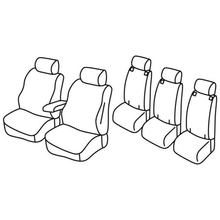 Coprisedili Lampa Set Superior - Nocciola - compatibili per Toyota Verso (06/09>02/18)