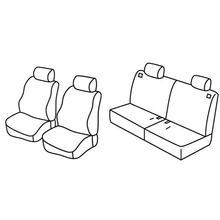 Coprisedili Lampa Set Superior - Nocciola - compatibili per Toyota Rav4 5p (10/00>01/06)