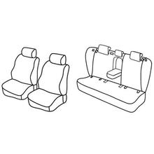 Coprisedili Lampa Set Superior - Nocciola - compatibili per Toyota Avensis 4p (04/09>03/19)