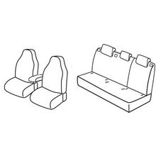 Coprisedili Lampa Set Superior - Nocciola - compatibili per Skoda Rapid 5p (01/13>12/14)