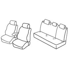 Coprisedili Lampa Set Superior - Nocciola - compatibili per Seat Toledo (01/13>07/15) - Skoda Rapid 5p (01/13>12/14)