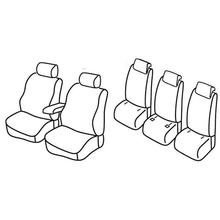 Coprisedili Lampa Set Superior - Nocciola - compatibili per Renault Scenic X-Mod 5 posti (09/09>09/16)