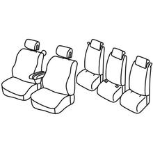 Coprisedili Lampa Set Superior - Nocciola - compatibili per Renault Scenic (06/03>08/09)