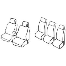 Stoelhoezen Lampa Set Superior - Nocciola - geschikt voor Peugeot 308 sw (05/08>04/14)