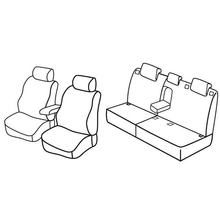 Coprisedili Lampa Set Superior - Nocciola - compatibili per Peugeot 308 5p (09/07>09/13)