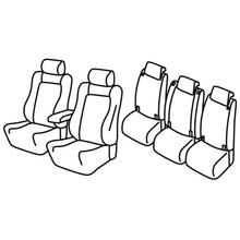 Coprisedili Lampa Set Superior - Nocciola - compatibile per Opel Zafira Tourer (11/11>12/19)