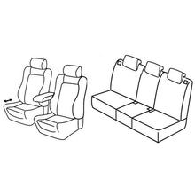 Coprisedili Lampa Set Superior - Nocciola - compatibili per Opel Meriva (05/10>01/14)