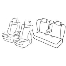 Coprisedili Lampa Set Superior - Nocciola - compatibile per Opel Insignia 4 porte (02/09>10/13)