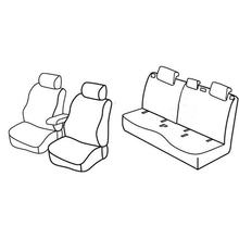Sitzbezüge Lampa Set Superior - Nocciola - kompatibel für Mercedes Classe B (10/11>01/19)