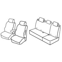 Sitzbezüge Lampa Set Superior - Nocciola - kompatibel für Mercedes Classe B (05/05>09/11)