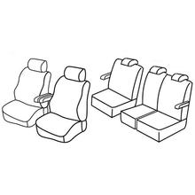 Sitzbezüge Lampa Set Superior - Nocciola - kompatibel für Mazda 5 5p (11/10>10/13)