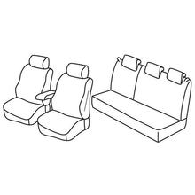 Potahy Lampa Set Superior - Nocciola - kompatibilní pro Dacia Logan MCV 5p (10/13>09/21)