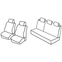 Potahy sedadel Lampa Set Superior - Nocciola - kompatibilní pro Dacia Logan MCV 5p (10/13>09/21)