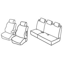 Potahy Lampa Set Superior - Nocciola - kompatibilní pro Citroen Nemo 5p (12/08>03/14) - Fiat Qubo 5p (09/08>05/16) - Peugeot Bipper Tepee (03/09>12/17)