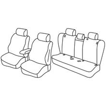 Stoelbekleding Lampa Set Superior - Nocciola - geschikt voor Bmw X1 (E84) (10/09>10/15)