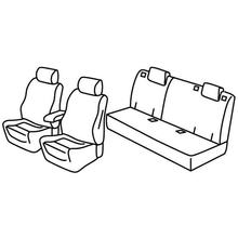 Potahy Lampa Set Superior - Nocciola - kompatibilní pro Alfa Romeo Giulietta (04/10>04/21)