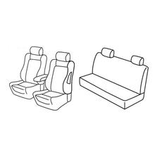 Sitzbezüge Lampa Set Superior - Nocciola - kompatibel für Alfa Romeo 156 4p (06/03>12/07)