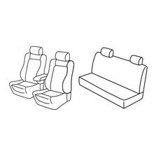 Sitzbezüge Lampa Set Superior - Nocciola - kompatibel für Alfa Romeo 156 4p (10/97>05/03)