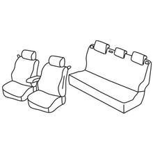 Potahy Lampa Set Superior - Nocciola - kompatibilní pro Volkswagen Polo 3p (05/14>09/17)