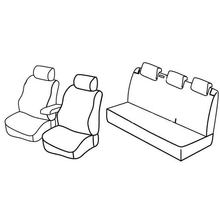 Stoelhoezen Lampa Set Superior - Nocciola - compatibel voor Volkswagen Polo 5p (09/09>04/14)