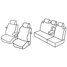 Sitzbezüge Lampa Set Superior - Nocciola - kompatibel für Volkswagen Golf IV 3p (10/97>10/03)