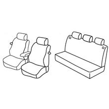 Sitzbezüge Lampa Set Superior - Nocciola - kompatibel für Volkswagen Golf IV 3p (10/97>10/03)