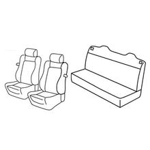 Coprisedili Lampa Set Superior - Nocciola - compatibili per Volkswagen Golf IV Cabrio (10/97>10/03)