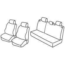 Coprisedili Lampa Set Superior - Nocciola - compatibili per Opel Astra G 5p (04/98>02/04)