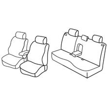 Stoelbekleding Lampa Set Superior - Nocciola - geschikt voor Mazda 3 4p (11/10>09/13)