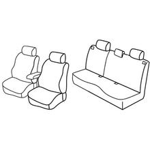 Sitzbezüge Lampa Set Superior - Nocciola - kompatibel für Mazda 3 4p (11/10>09/13)