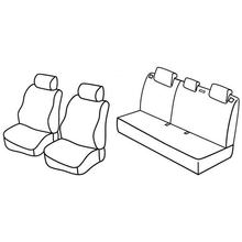 Stoelhoezen Lampa Set Superior - Nocciola - geschikt voor Kia Soul (03/09>12/13)