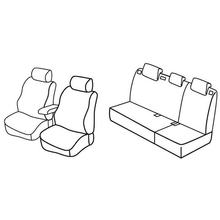 Coprisedili Lampa Set Superior - Nocciola - compatibili per Hyundai i30 5p (03/12>12/16) - Hyundai i30 Wagon (09/12>04/17)