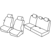Stoelhoezen Lampa Set Superior - Nocciola - geschikt voor Hyundai i20 3-deurs (02/09>04/18)