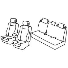 Coprisedili Lampa Set Superior - Nocciola - compatibili per Citroen C4 5p (11/10>02/18)