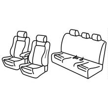 Stoelbekleding Lampa Set Superior - Nocciola - compatibel voor Bmw Serie 3 (F30) (02/12>11/18)
